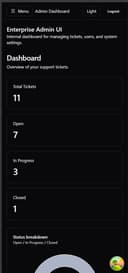 Salt Atlas data management web app with searchable tables and dashboard interface on mobile
